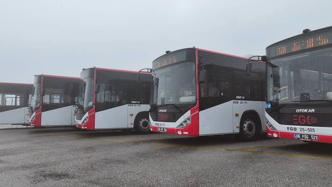 Durakta bekleme süreleri azalıyor: Yeni EGO otobüsleri göreve başladı 8